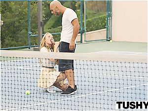 TUSHY first-ever ass-fuck For Tennis student Aubrey starlet